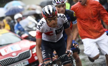 Pantano fue premiado con la combatividad de la jornada. AFP