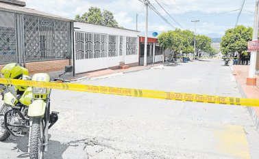 El hecho ocurrió en la calle 9 con avenida 1 y 2 del barrio Motilones. Edinsson Figueroa