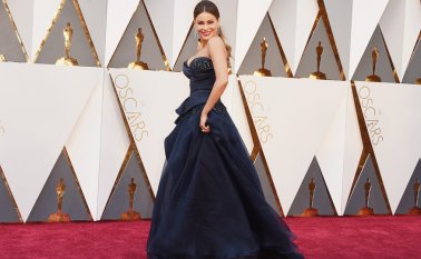 La actriz colombiana Sofía Vergara en los Premios Oscar. Archivo