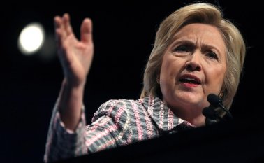 Hillary Clinton es oficialmente candidata a la presidencia de Estados Unidos. AFP