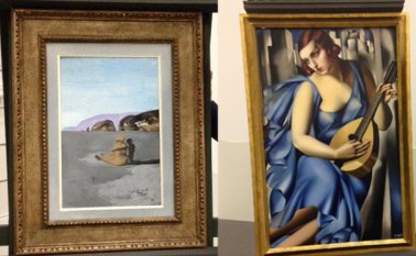 Ambas pinturas habían sido robadas el 1 de mayo de 2009, a plena luz del día, en el museo Scheringa de arte realista en Spanbroek (norte). Twitter