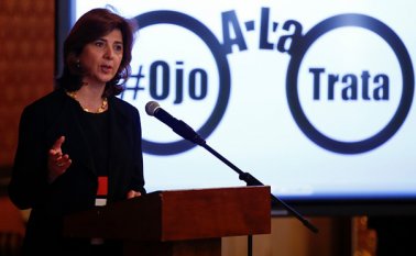 La canciller detalló que desde 2012 han sido rescatadas 199 personas víctimas de este flagelo. Colprensa