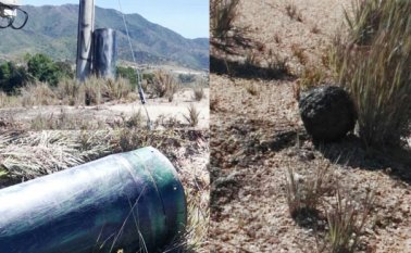 La destrucción de los artefactos terminó sin complicaciones. Ejército