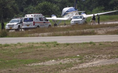 La foto pertenece a un simulacro hecho por Ecopetrol en 2010. Archivo