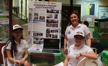 En la feria regional los grupos de investigación de Norte de Santander, mostraron los avances de sus proyectos . Cortesía