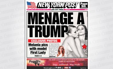 Esta es la portada de este lunes del diario New York Post. Tomada de Internet
