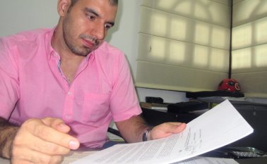 Concejal Bachir Mirep, ponente del proyecto que busca facultar a Cúcuta a hacer parte de la sociedad que construirá el acueducto metropolitano. Orlando Carvajal