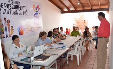 Los secretarios de Gobierno, Salud, Educación, Posconflicto y Cultura de Paz, Infraestructura, Equidad y Género y Desarrollo Económico, entre otros, rindieron un informe sobre las acciones desarrolladas.
Cortesía