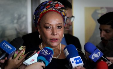 La exsenadora aseguró que ella nunca murió políticamente. Colprensa