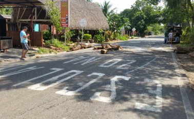Este es uno de los lugares de la Vereda Puerto Lleras donde hubo enfrentamientos entre contrabanditas y la policía. César Obando