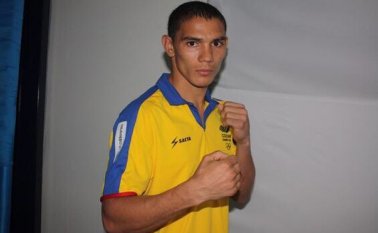 Céiber David Ávila, boxeador colombiano. Colprensa