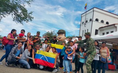 Este lunes se cumple el tercer día de la reapertura de la frontera entre Colombia y Venezuela. Ejército Nacional