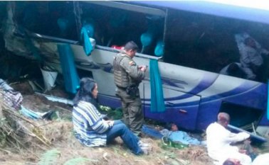 Los heridos fueron trasladados a varios centros médicos de la ciudad de Armenia. Tomada de Twitter