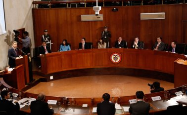 La Corte Constitucional declaró exequible el plebiscito mediante el cual se refrendarán o no los acuerdos de paz con las Farc y el pasado fin de semana dio a conocer el contenido completo del fallo. Colprensa