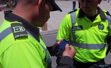 Con el uso de la tecnología se facilitará el trabajo a la Policía de Pamplona. Roberto Ospino
