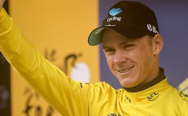 La mayor amenaza para el equipo Sky de Froome debevenir de la escuadra Movistar liderada por Nairo Quintana y Alejandro Valverde. AFP