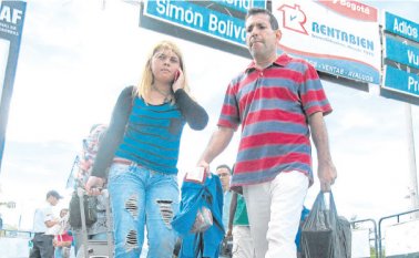 Por el puente internacionaL Simón Bolívar ha ingresado a Colombia la mayor cantidad de personas provenientes de Venezuela. Orlando Carvajal