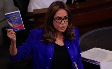 Gina Parody, ministra de Educación. Archivo