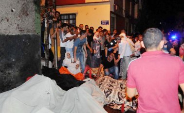 69 personas siguen hospitalizadas tras el atentado en Turquía. AP