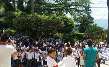 El pueblo ha sido víctima de hostigamientos constantes. Cortesía