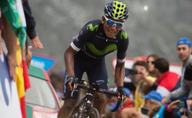 "Siempre había soñado con ganar aquí, y hoy pude hacerlo”: Nairo Quintana AFP