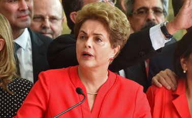 Rousseff perdió su mandato a manos del Senado. AFP