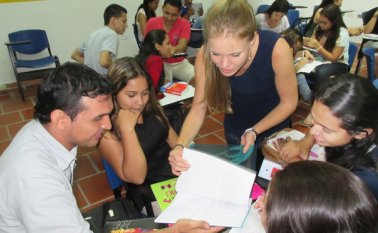 Las clases del programa de bilingüismo están dirigidas, en su mayoría, por profesores nativos de la lengua inglés. Alfredo Estévez