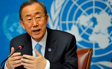 El secretario General de las Naciones Unidas, Ban Ki-moon, ya confirmó su presencia.  Archivo
