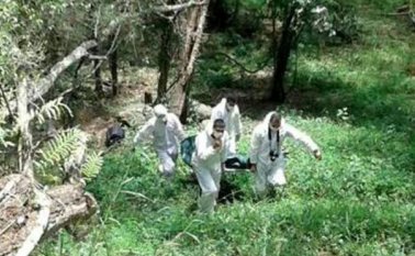 En una zona boscosa de la localidad de El Socorro, en el departamento de Santander, fue hallado el cuerpo de Sandra Bernal. Colprensa