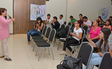La campaña ‘La paz sí es contigo’ busca impulsar el respaldo de los nortesantandereanos al plebiscito del 2 de octubre. Edinsson Figueroa