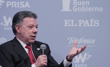 El Presidente afirmó que cuando sucedió ese exterminio el Estado era más débil y los paramilitares todo poderosos.  Colprensa