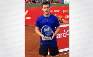 El argentino Diego Schwartzman se impuso sobre el brasileño Rogeiro Dutra Silva por parciales de 6-4 y 6-1. Colprensa