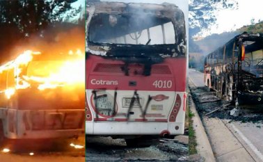 El hecho ocurrió a tempranas horas del martes. Tomada de Twitter