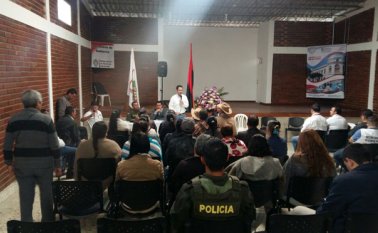 El secretario de Gobierno se ha reunido con los dirigentes de Pamplona, Silos, Chitagá y Cácota. Cortesía