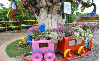 El ferrocarril de Cúcuta fue uno de los diseños más llamativos. Edinsson Figueroa