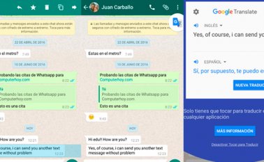 Google Translate se puede convertir en una herramienta fundamental a la hora de hacer sus traducciones. Tomada de Internet