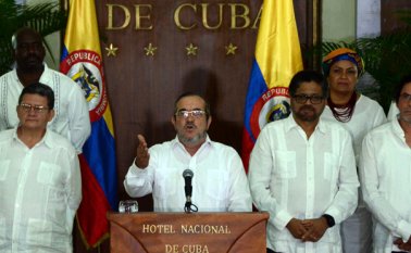 El pacto de La Habana se firmará el 26 de septiembre en Cartagena. Colprensa