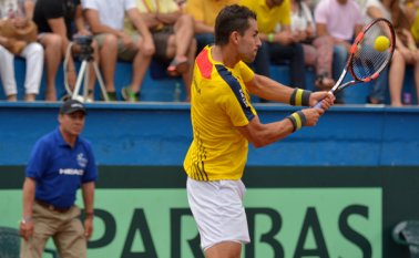 Santiago Giraldo, tenista colombiano. Archivo