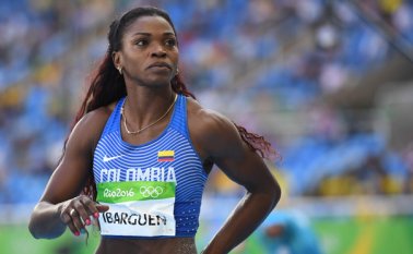 Ibargüen se encontraba en el interior de un vehículo. AFP