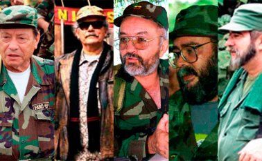 El investigador Jorge Giraldo denomina a estos hombres las "tres generaciones de líderes" de las Farc. La Opinión