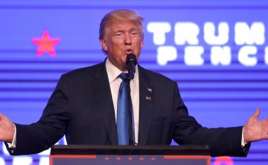 Donald Trump, candidato a la presidencia de Estados Unidos AFP