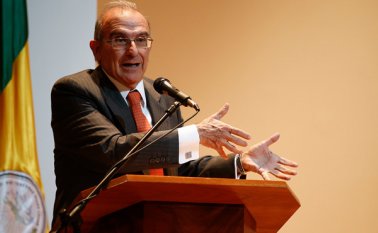 Humberto de la Calle, jefe dle equipo negociador del gobierno. Archivo