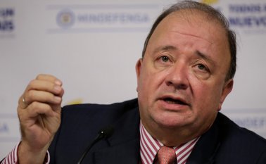 Luis Carlos Villegas, ministro de Defensa. Archivo