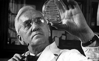 Fleming descubrió el antibiótico en 1928. Tomada de Internet