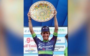 El éxito de Chaves llega con los ecos todavía recientes del gran triunfo del ciclismo colombiano este mes Twitter Orica