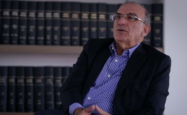 Humberto de La calle, jefe negociador del Gobierno con las Farc en La Habana, Cuba. Colprensa