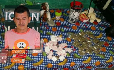 Carlos Julio Beltrán García, de 42 años. Policía