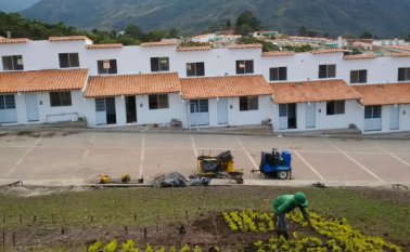 A la fecha, según el Fondo Adaptación, hay 44 casas listas para recibir a las familias gramaloteras. Cortesía