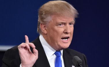 Donald Trump, candidato a la presidencia de Estados Unidos. AFP