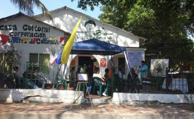 En la casa cultural taller de títeres de Colombia se dieron cita artistas callejeros, estudiantes de la Universidad de Pamplona y la comunidad. Cortesía